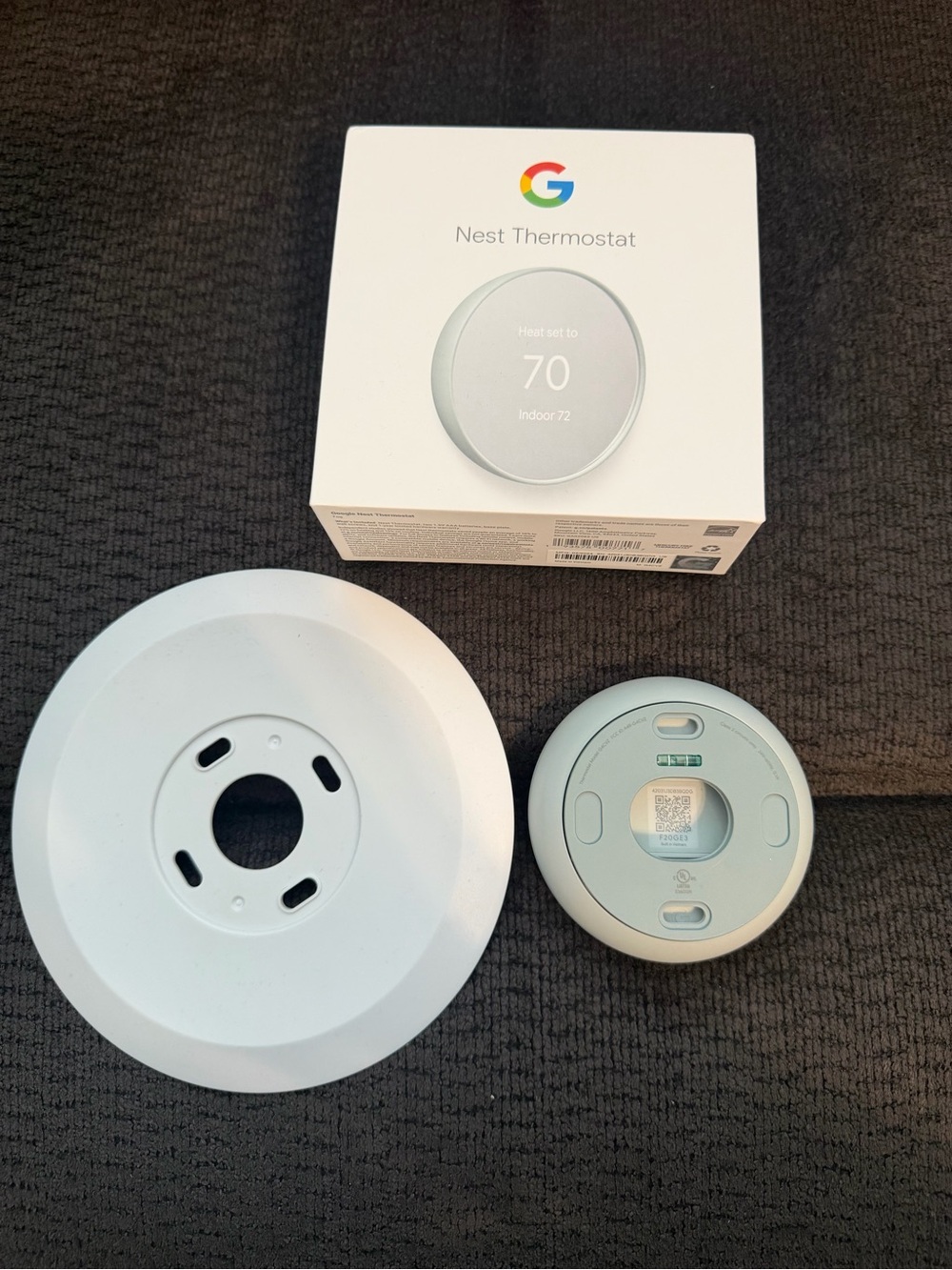 Google Nest Thermostat - Fog